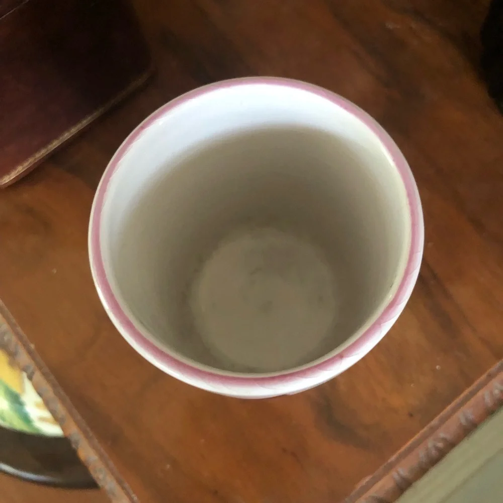 Vintage Ceramic Pencil Cup